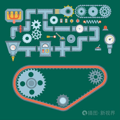 從矢量設(shè)計(jì)到精密制造 機(jī)械零件與設(shè)備的設(shè)計(jì)細(xì)節(jié)與工業(yè)技術(shù)
